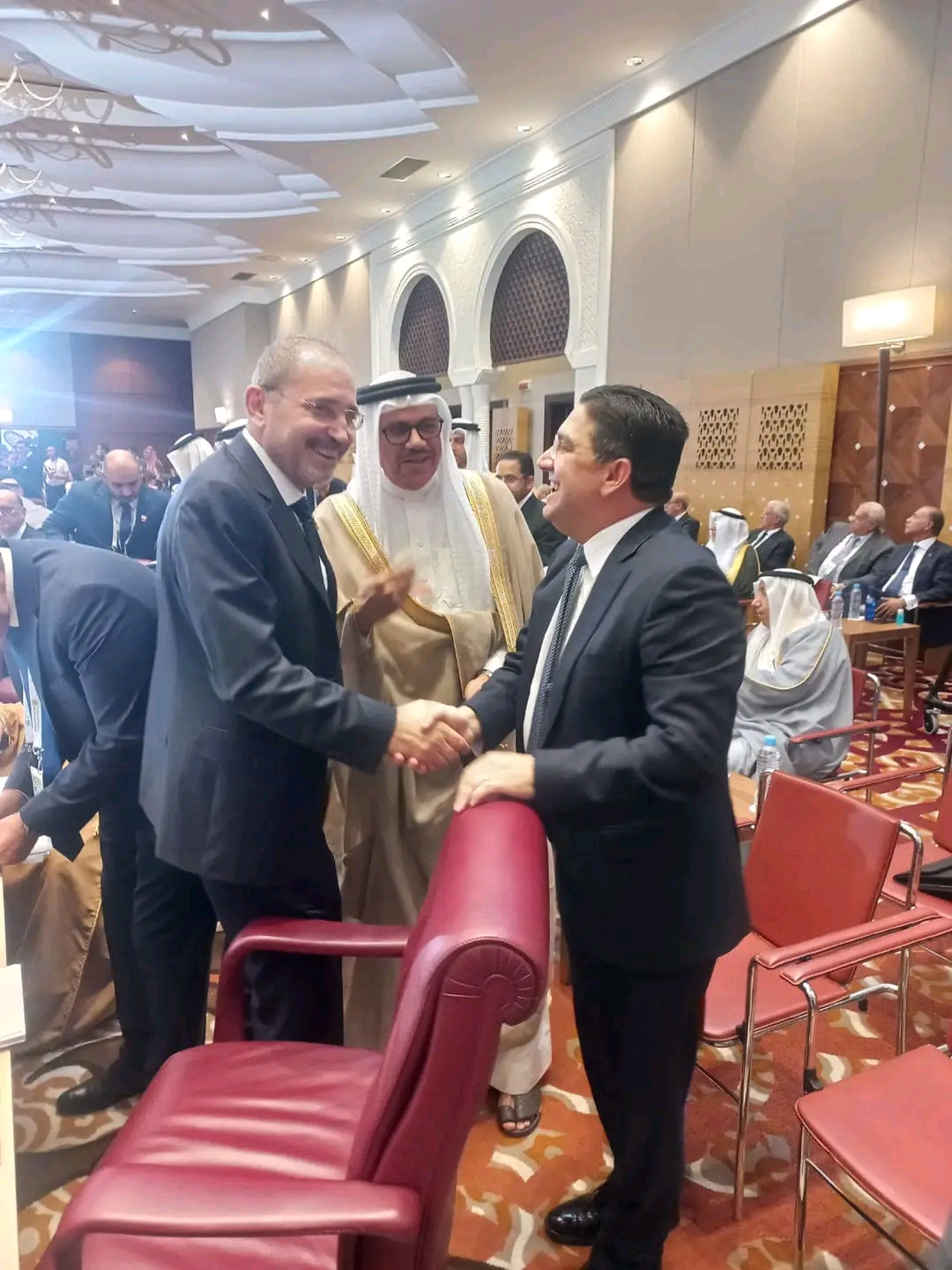 من مشاركة وزير الخارجية المغربي