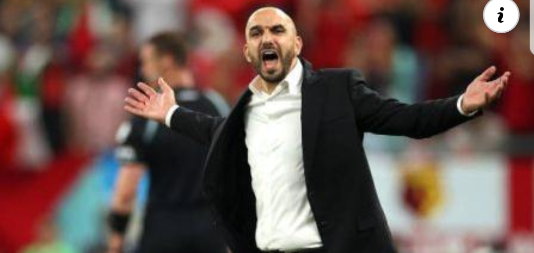 وليد الركراكي يتفوق على المدرب الفرنسي في قائمة أفضل مدربي العالم في 2022