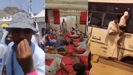 الحجاج المغاربة يشتكون الظروف السيئة لإقامتهم بمنى: خبز فاسد ونقص في الأفرشة والغذاء