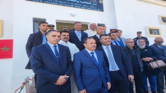 عامل عمالة اقليم آسفي يدشن دار الطالب والطالبة بالثانوية الإعدادية أولاد سلمان الممولة بدعم من المبادرة الوطنية للتنمية البشرية