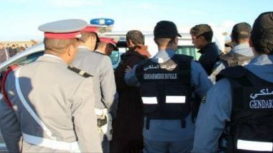 درك العيون يعثر على كمية كبيرة من الذخيرة الحية بسيارة مسروقة قادمة من اوروبا