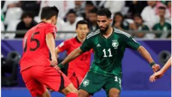 المنتخب السعودي يودع كأس آسيا من دور الثمن