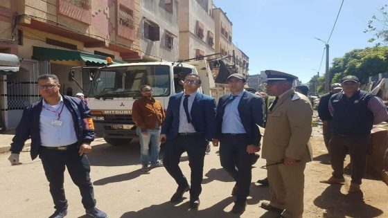 حملة لتحرير الملك العمومي على مستوى شارع النصر العيايدة سلا