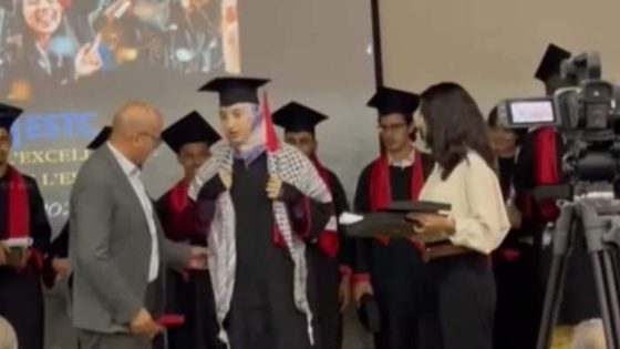 النقابة المغربية للتعليم العالي والبحث العلمي تستنكر رفض عميد كلية بن مسيك تسليم طالبة ارتدت الكوفية الفلسطينية جائزتها