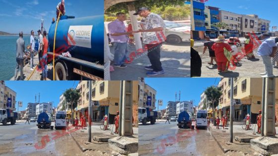 رئيس المجلس الجماعي لمدينة مهدية الساحلية يقود حملة نظافة واسعة وشاملة بالنقاط السوداء بقصبة مهدية والاحياء المجاورة