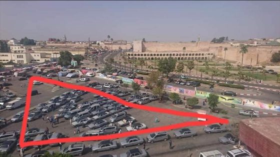 إخلاء ساحة “حفرة الهديم” بمكناس لإقامة مرآب تحت أرضي (صور