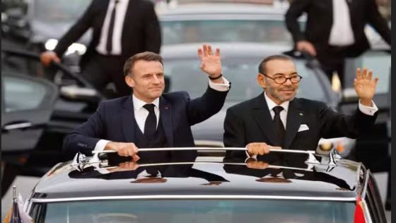 الصحافة العالمية وزيارة الرئيس الفرنسي للمغرب