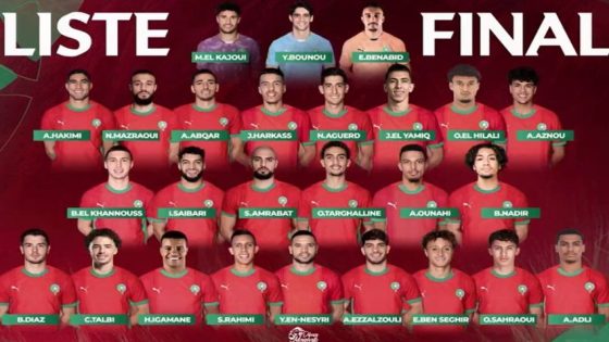 تصفيات مونديال 2026.. الركراكي يكشف عن لائحة :المنتخب لمواجهتي النيجر وتنزانيا