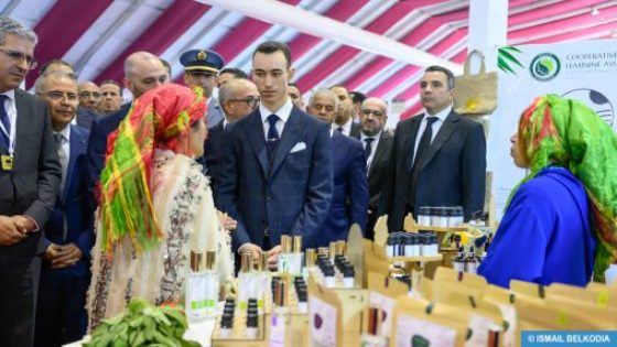 صاحب السمو الملكي ولي العهد الأمير مولاي الحسن يترأس بمكناس افتتاح الدورة الـ 17 للملتقى الدولي للفلاحة بالمغرب