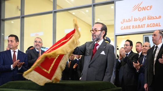 جلالة الملك يُعطي بالرباط انطلاقة أشغال إنجاز الخط السككي فائق السرعة LGV الرابط بين القنيطرة ومراكش الخميس 24 أبريل 2025