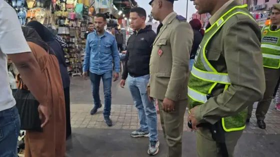 اعتقال مهاجر إفريقي بمراكش بعد اعتدائه على عون سلطة خلال حملة لتحرير الملك العمومي