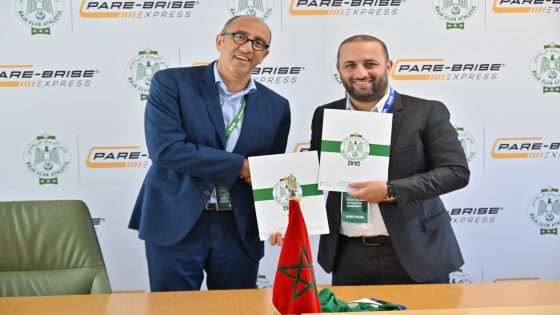 بار بريز إكسبريس” شريك جديد لنادي الرجاء الرياضي