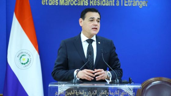 وزير العلاقات الخارجية بباراغواي يعلن عن فتح قنصلية بالصحراء المغربية قريبا* 