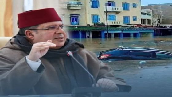 _تعزية ومواساة_إلى السيد عامل إقليم آسفي، وإلى ساكنة إقليم آسفي المتضررة من السيول والفيضانات المفاجئة،