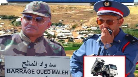 المحمدية: حجز 7 شاحنات بعد رمي الأتربة في واد المالح بالمجدبة
