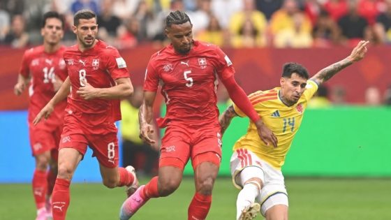 سويسرا تعبر كولومبيا بركلات الترجيح.. وموعد ناري ينتظرها أمام الأرجنتين
