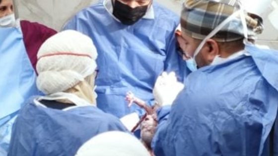 امرأة تضع خمسة توائم في ولادة نادرة